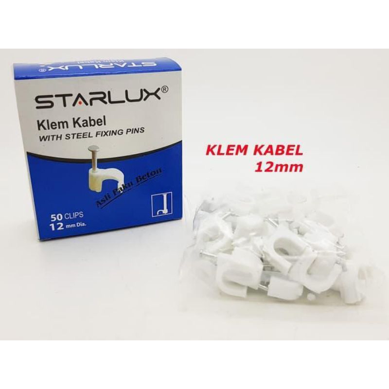 KLEM KABEL PAKU BETON STARLUX