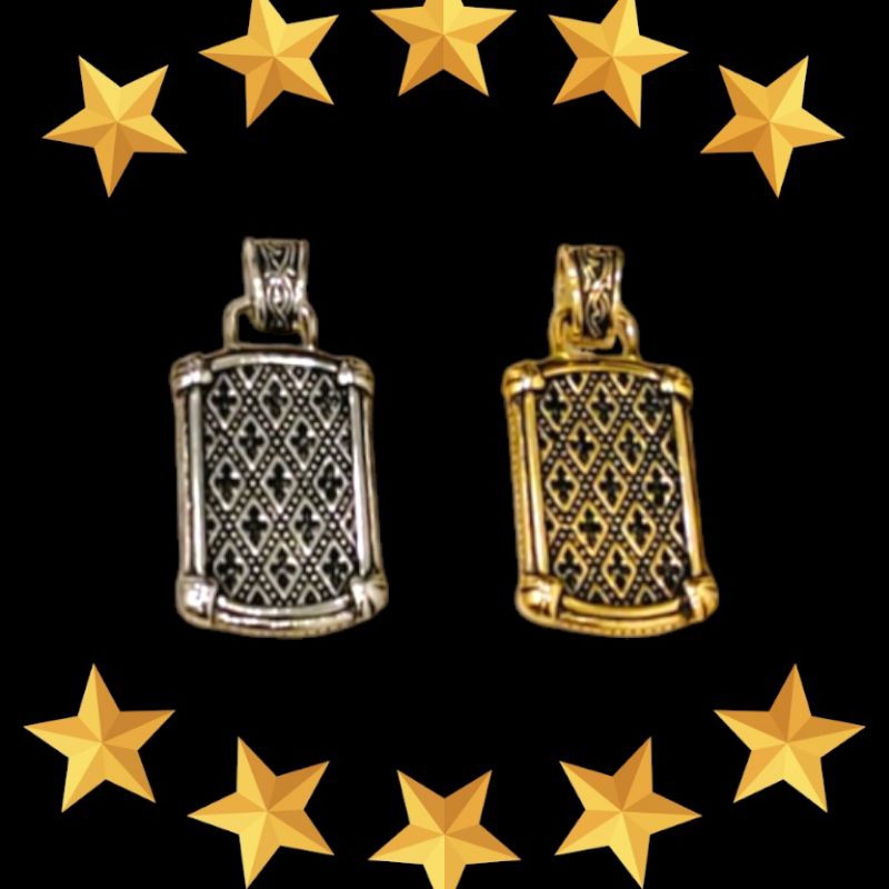 Liontin Titanium Pria Pendant Import Premium Quality