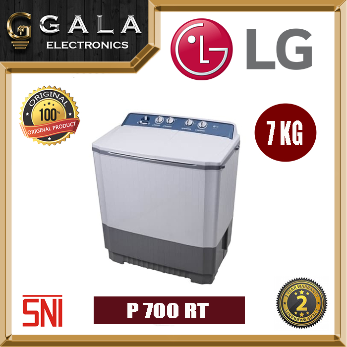 Mesin Cuci LG P 700 RT 7 KG (2 TABUNG)