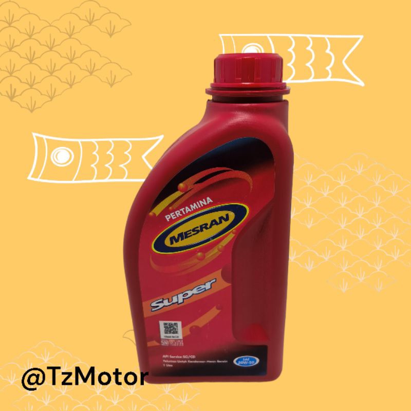 Oli Mesran super..1 liter...50 sae..20 W ..