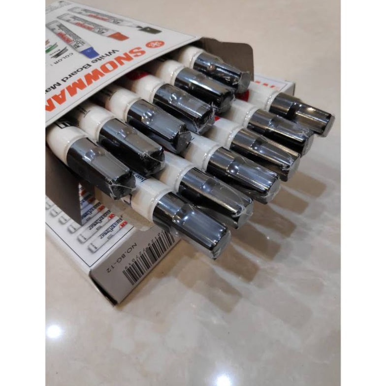 

Ready stock Spidol WHITEBOARD PAPAN TULIS SNOWMAN BG12 FYW