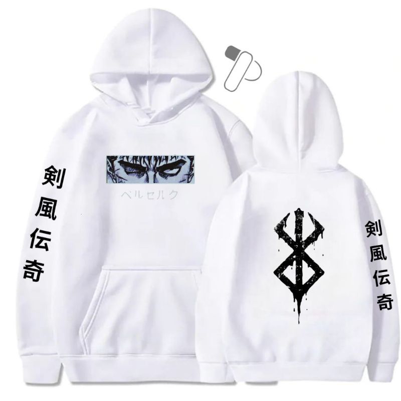 HOODIE BERSERK SACRIFICE MARK/HOODIE KATUN BERSERK GUTS