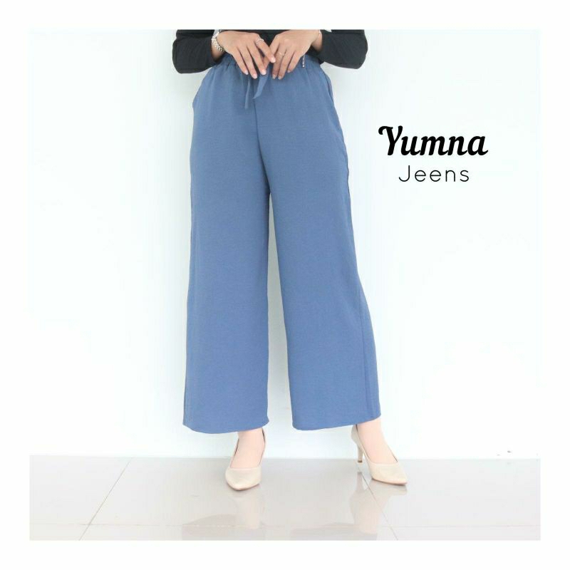 Long Pants Kancing_Kulot Crinkle Yuma