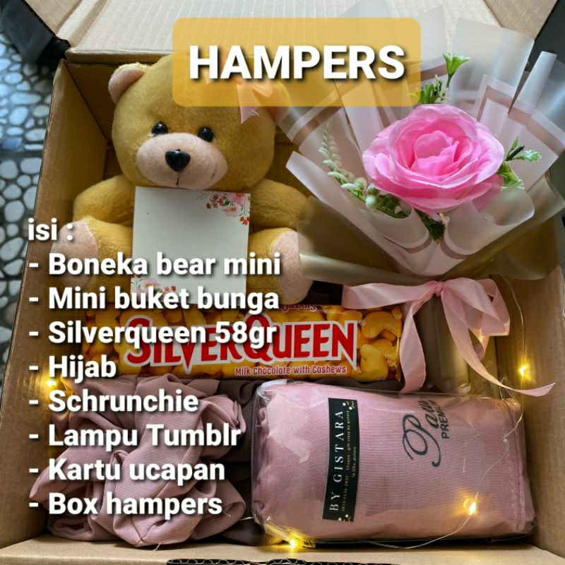 

Hampers ulang tahun cewe / kado valentine / hadiah ultah wanita lucu unik bandung