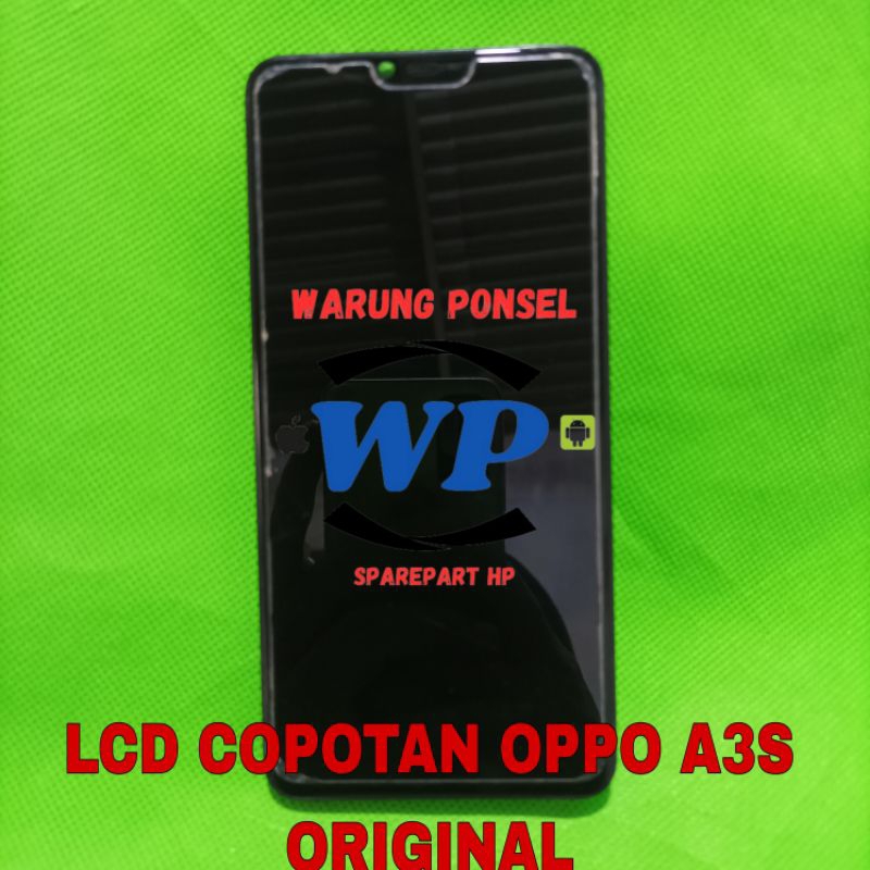 LCD COPOTAN OPPO A3S CPH1803 PLUS FRAME TESTED ORIGINAL