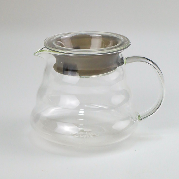 One Two Cups Coffee Server V60 Glass  - SE101