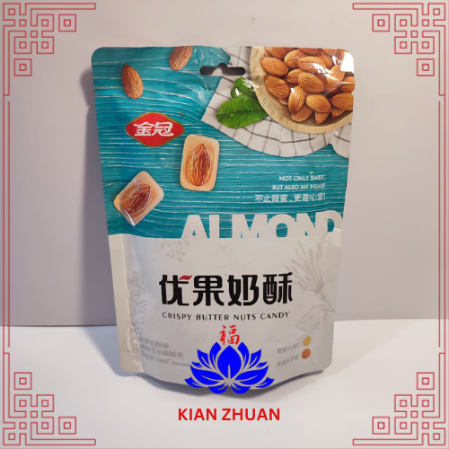 

Permen Kacang Almond / Crispy Butter Nut Candy 108g