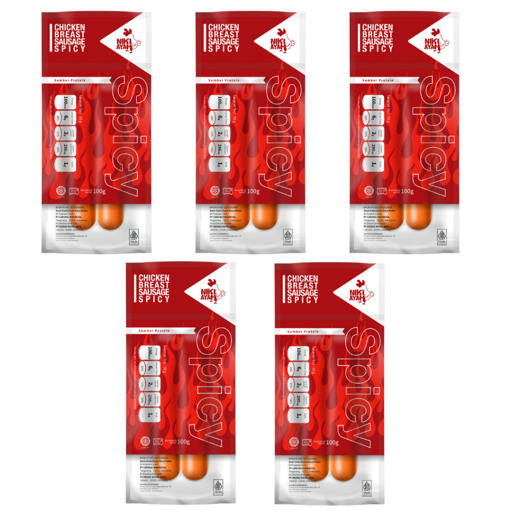

Sosis Niki Ayam Spicy (5 pax)