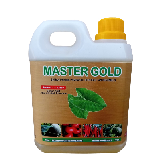 MASTER GOLD 1 Liter Pelekat, Pembasah, Penembus Pestisida