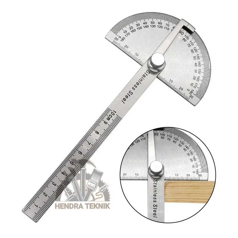 

ART Q1X BUSUR DERAJAT PROTRACTOR 6 ALAT UKUR SUDUT PENGGARIS KEMIRINGAN SUDUT 18 DERAJAT 145mm