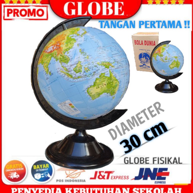 

ART K87O Globe Murah TERBAIK Globe fisikal diameter 3 cm Globe dunia Globe smp sma smk ma