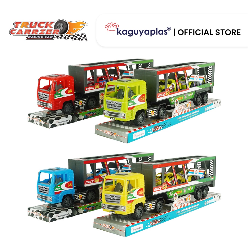 Mainan Anak Truk Kontainer Mobil KGP 129-1 Kaguyaplas