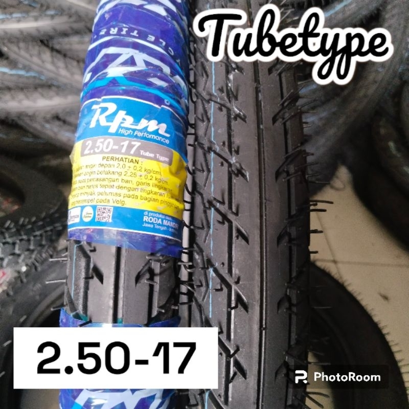 Ban luar RPM 2.50.17 ban honda supra revo vega jupiter vixion ban luar ring 17