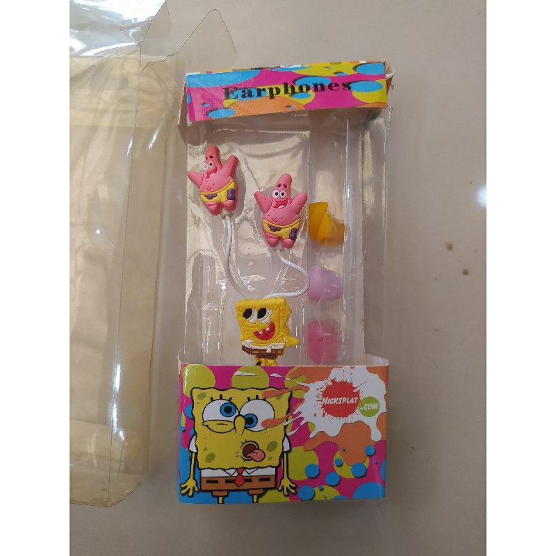 Headset / Earphone Spongebob Karakter Anak
