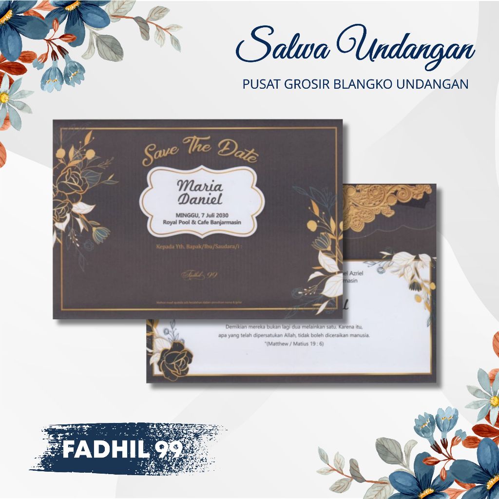 Blangko Undangan Fadhil 99 Harga Murah