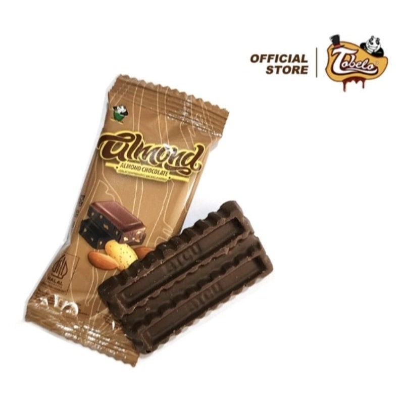 

TOBELO ALMOND CHOCOLATE COMPOUND BAR (DUS isi 80pcs)