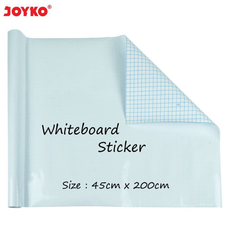 

ART W16B STIKER PAPAN TULIS PUTIH WHITEBOARD STIKER JOYKO WBSK15