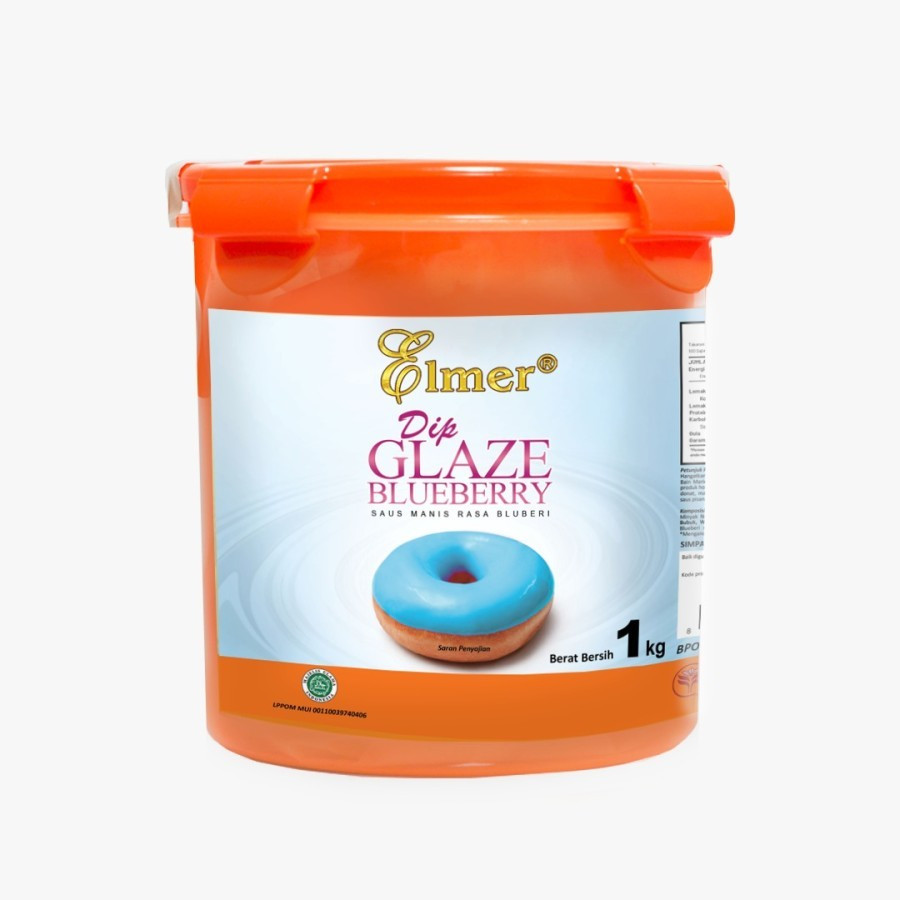 

Elmer Dip Glaze Rasa Blueberry Kemasan Isi 1 Kg