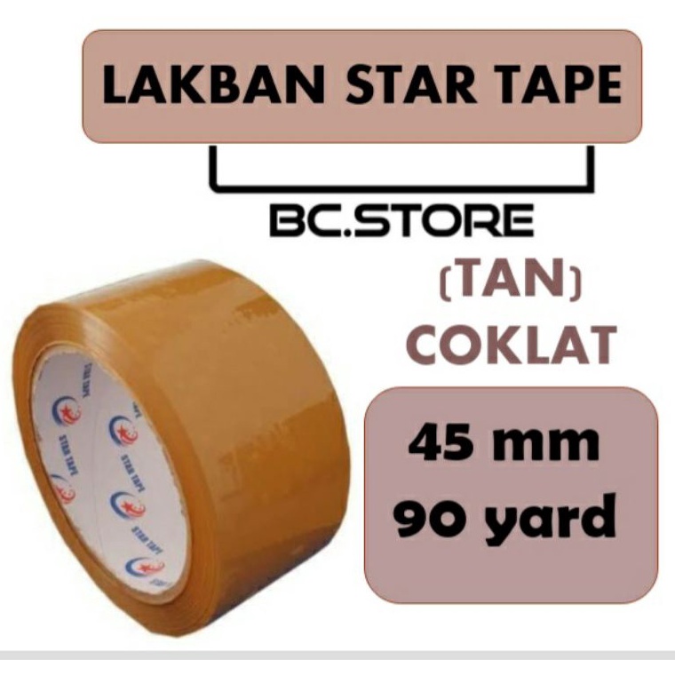 

ART I17U LAKBAN 1 DUS CLEAR BENING PUTIH BENING COKLAT LENGKET STAR TAPE KUALITAS TERBAIK MURAH 9 YARD X 45MM 2INCH lakban isolasi selotip tapeperekat pengikatpelengket lakbanmurah lakbanopp lakbankualitasterbaik perlengkapankantor