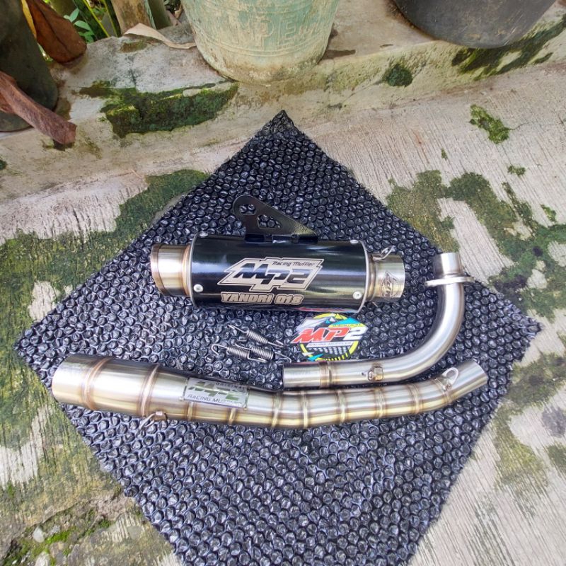 Knalpot Jupiter z road race tipe P2 black kompetisi spek mp2