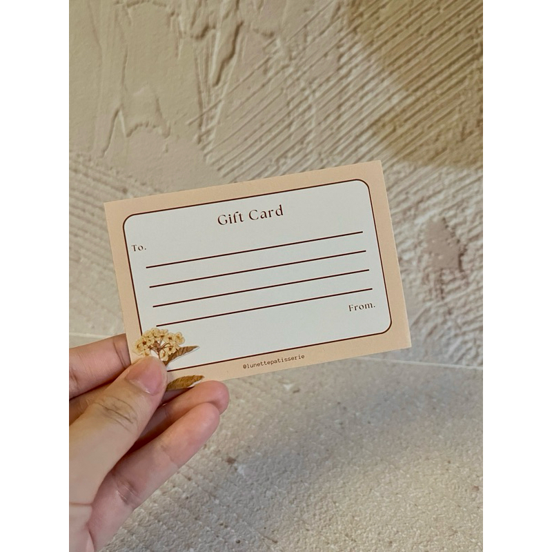 

ADD ON | Greeting card