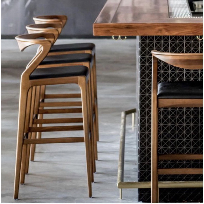 kursi bar kursi cafe kursi bar kayu jati kursi bar kayu jati minimalis