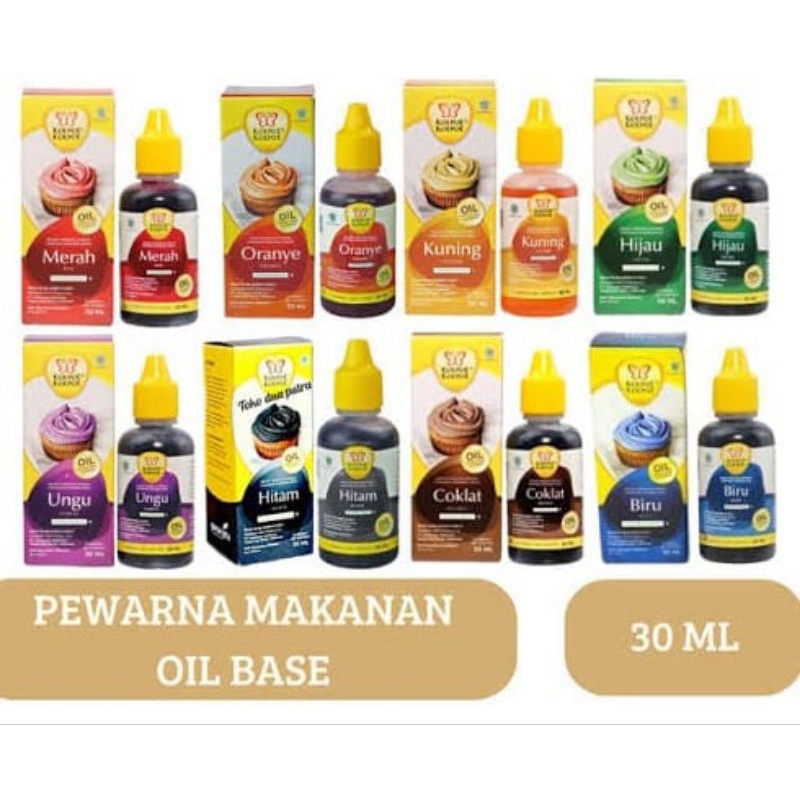 

KOEPOE KOEPOE Pewarna Makanan Oil Base 30ml