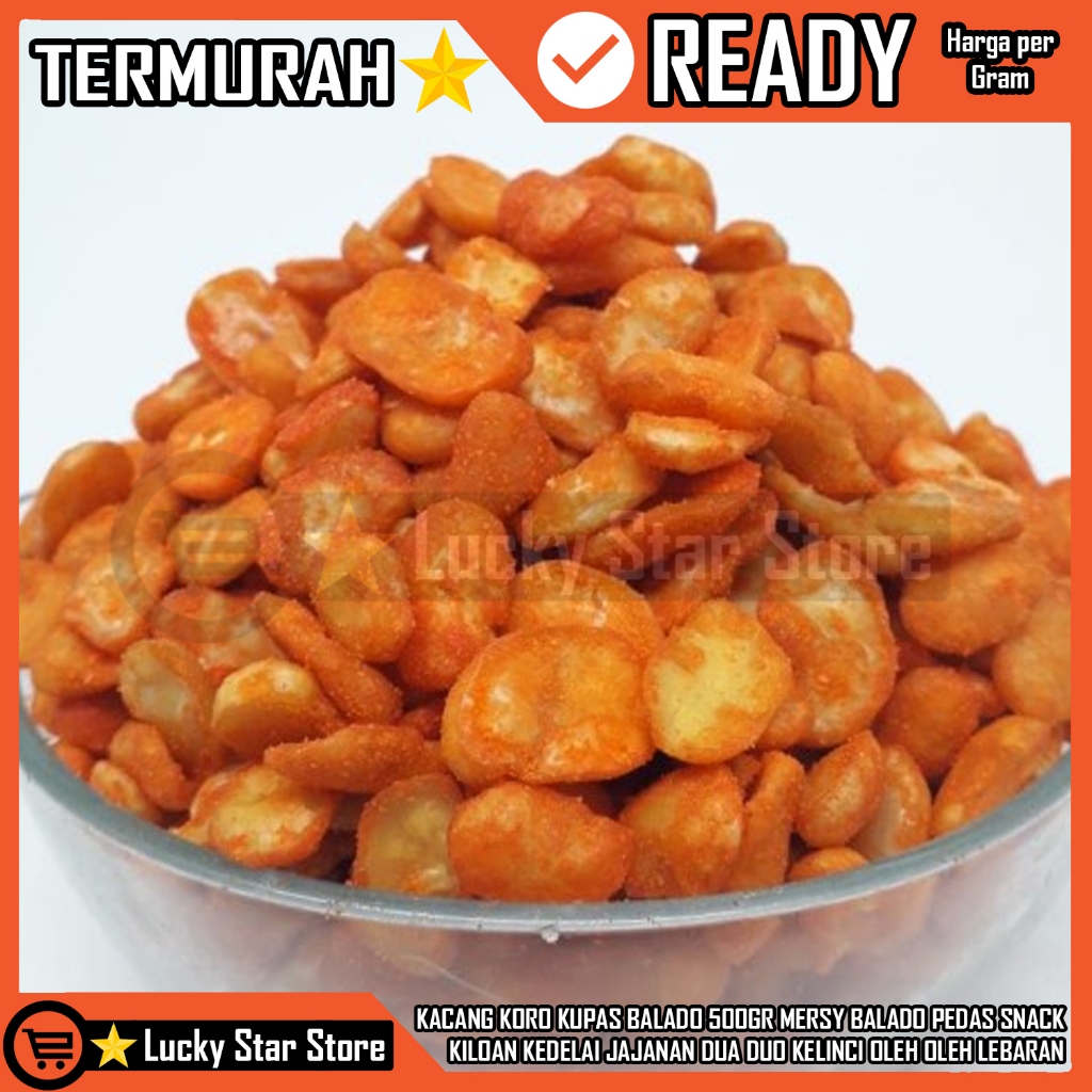 

KACANG KORO KUPAS BALADO 500GR MERSY BALADO PEDAS SNACK KILOAN KEDELAI JAJANAN DUA DUO KELINCI OLEH OLEH LEBARAN CEMILAN CAMILAN KELUARGA HALAL MASAKAN MAKANAN RINGAN KERIPIK RENYAH HARI RAYA MURAH IDUL FITRI LUMER MANIS GURIH SNACK CIKI PILUS RDS4