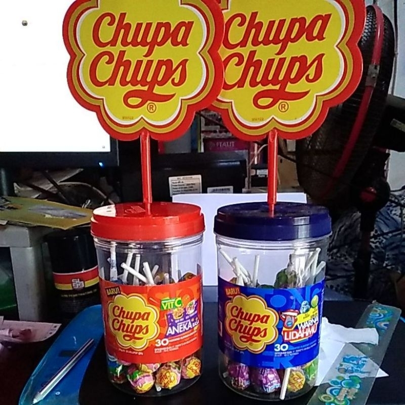 

Permen Chupa chups TOPLES BARU isi 30 pcs