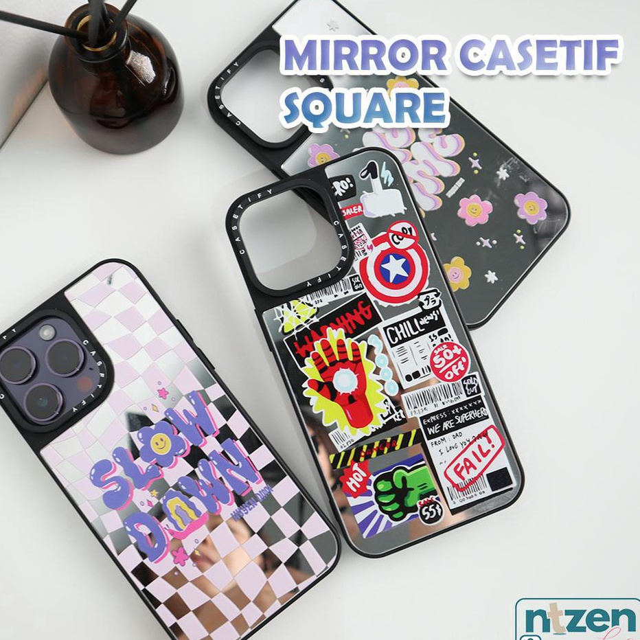 Beli Sekarang  Case Iphone MIRROR CASETIF SQUARE 11 12 13 14 PRO MAX 15 Pro Max