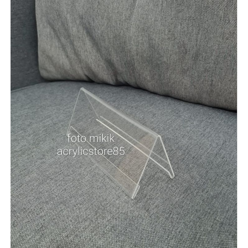 

Acrylic XT Name Tag 8x15cm 1,5mm