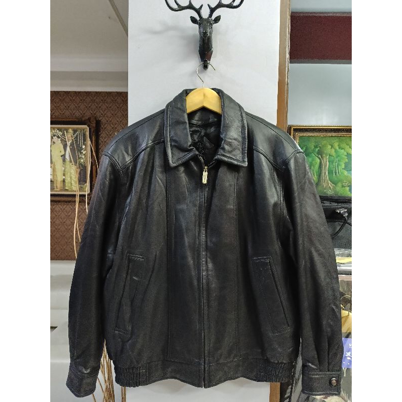 jaket kulit YSL (size L)