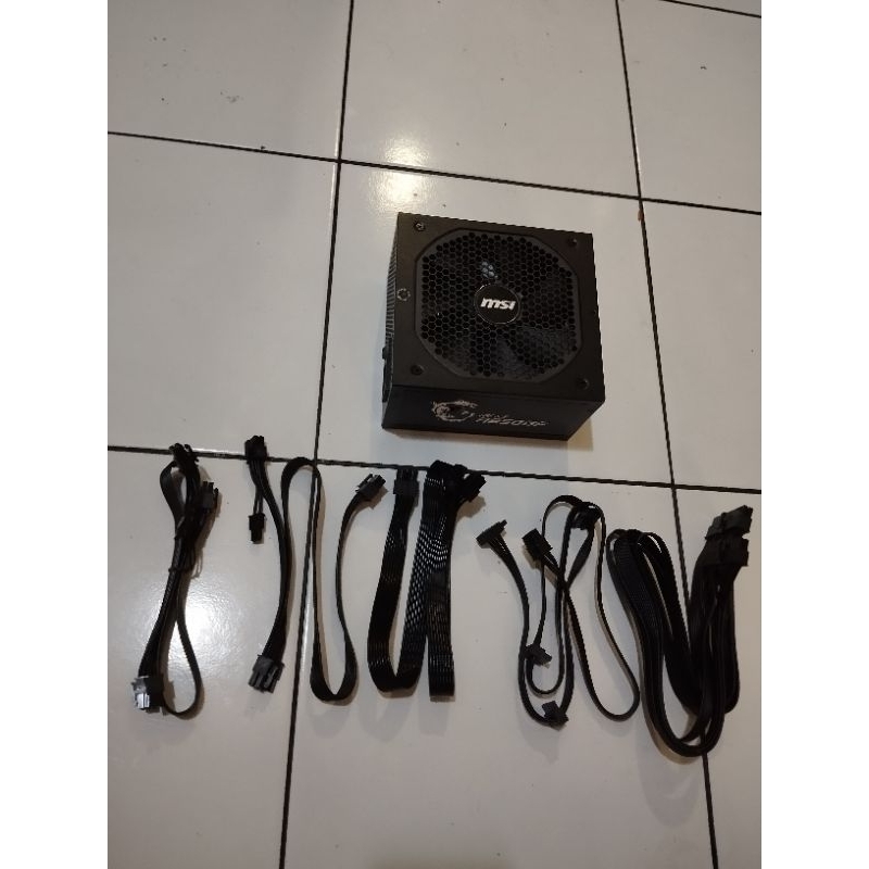 PSU pure MSI 650watt 80+gold full modular