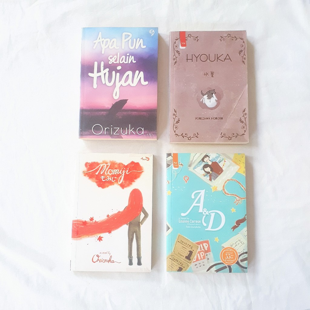 Preloved Buku Bacaan Novel Preloved Original Dilan Hyouka