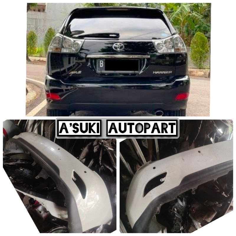 bumper bemper belakang toyota harrier 2015