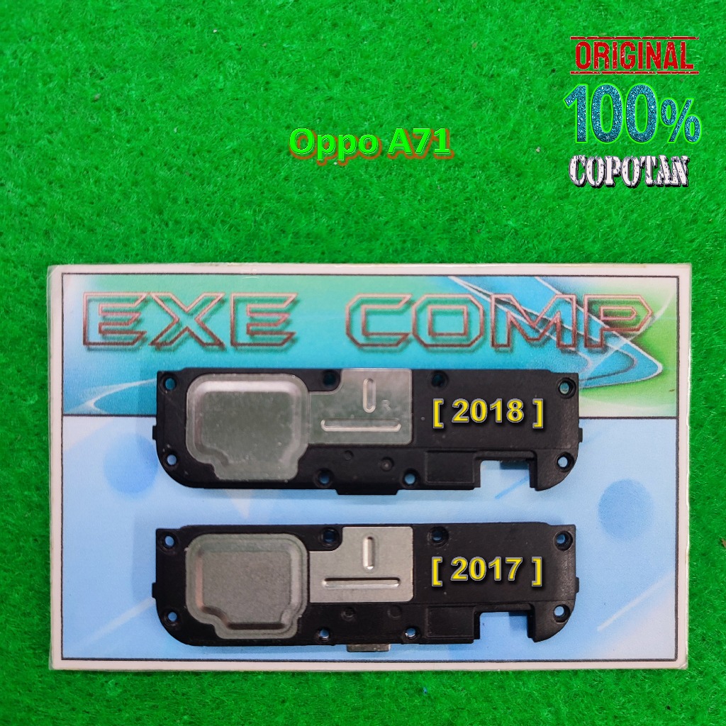 Oppo A71 [ 2017 / 2018 ] Speaker buzzer / spiker musik dan tutup mesin bawah copotan | eXe Comp