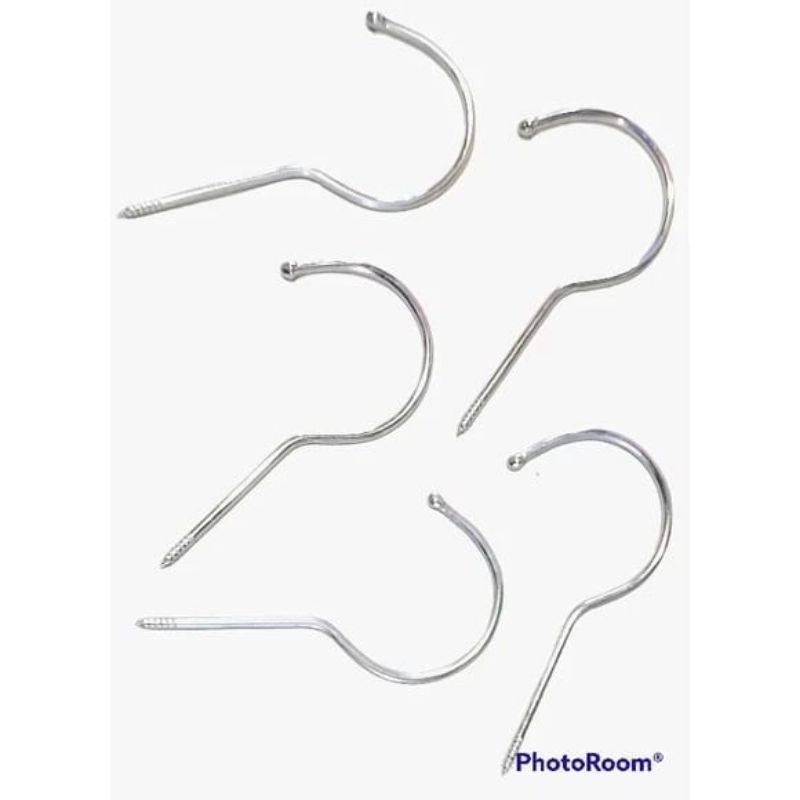 Gantungan hanger kayu / Hook hanger kayu / G hanger kayu / Hook pengait hanger baju