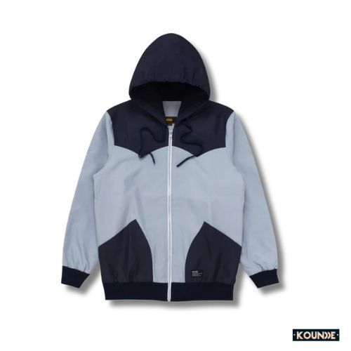WindBreaker Jacket CART GREY NAVY