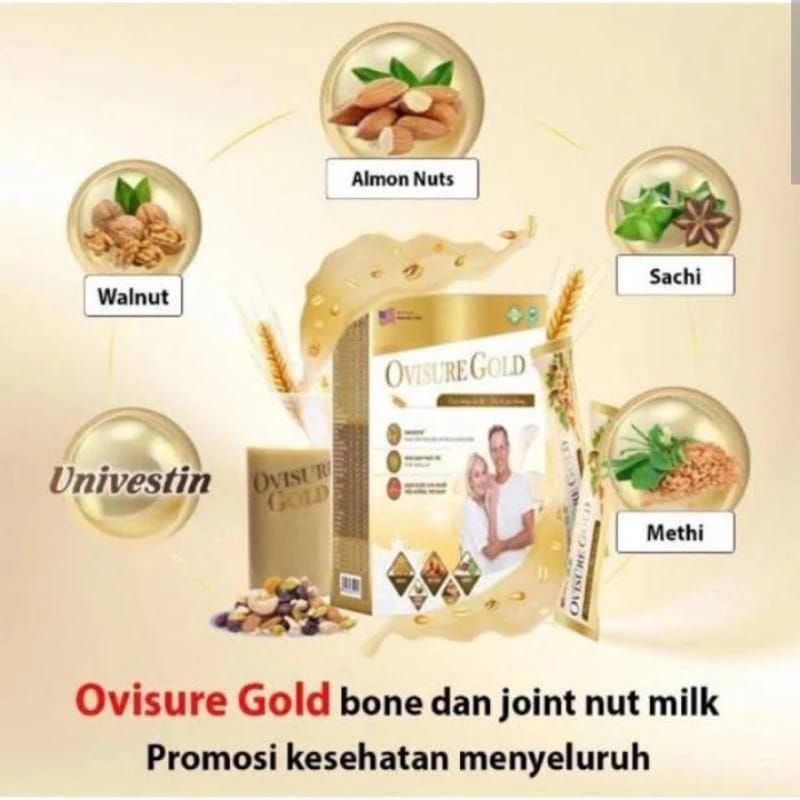 

OVISURE GOLD SUSU OBAT VITAMIN TULANG DAN SENDI SYARAF KEJEPIT KERAM