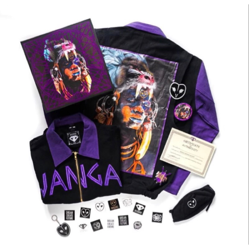 DREAMBIRDS DIAMOND - JANGA - DENIM JACKET