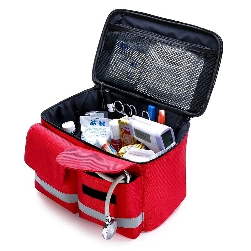 Tas Alat Medis Kesehatan / Tas P3k Perawat / Tas PMI / EMERGENCY KIT LENGKAP / Tas Emergency Kit Com