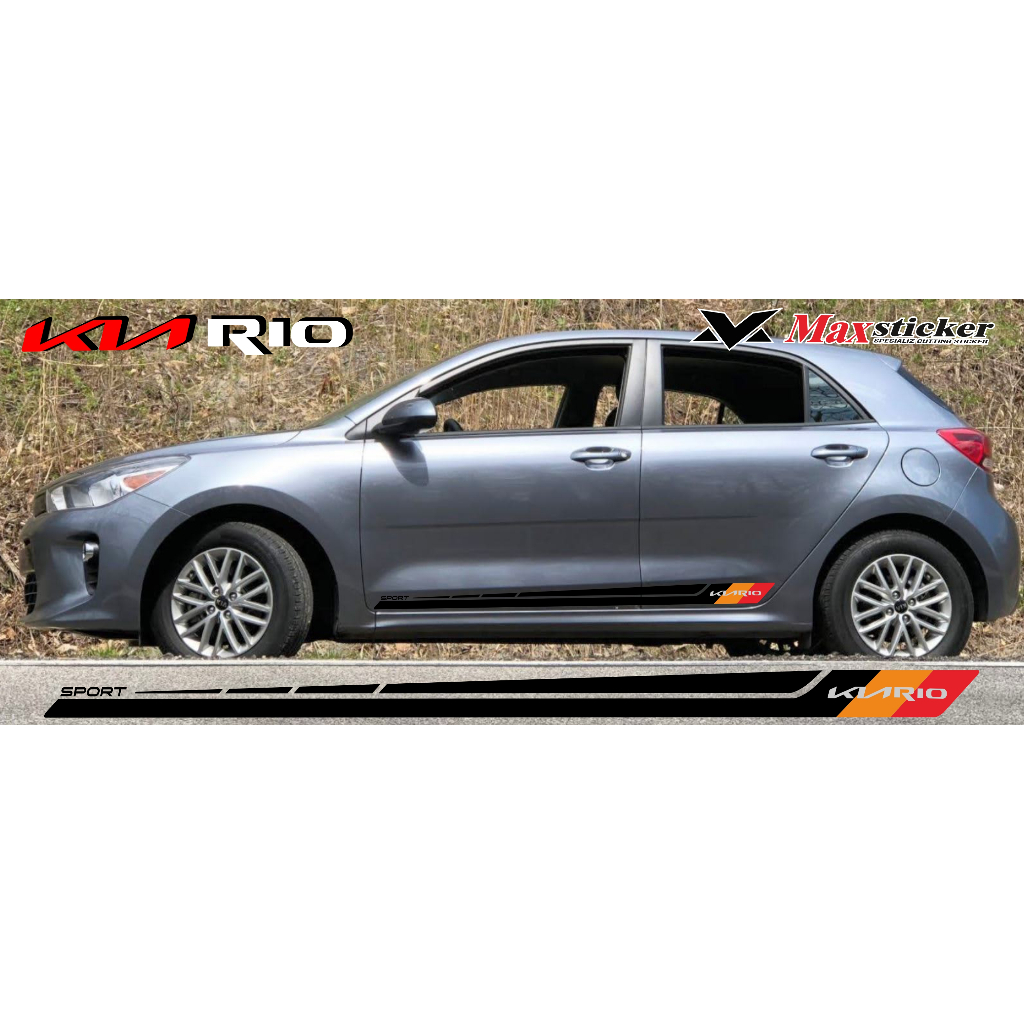 STICKER KIA RIO CUTTING STIKER BODY SAMPING KIA