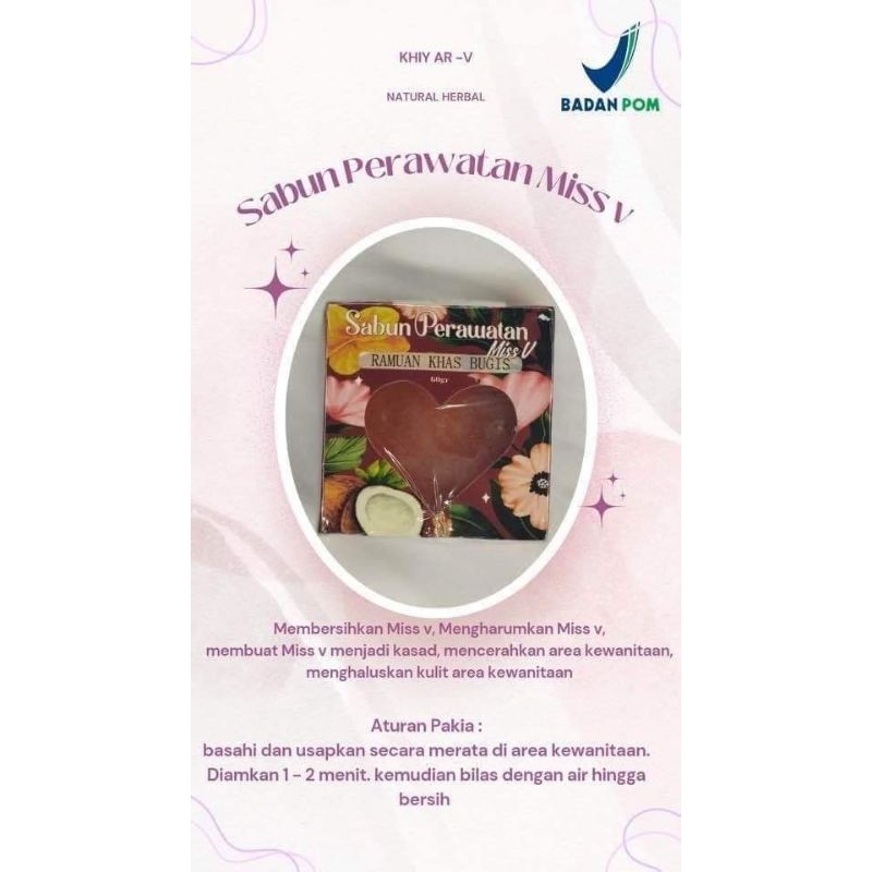 sabun perawan Miss V