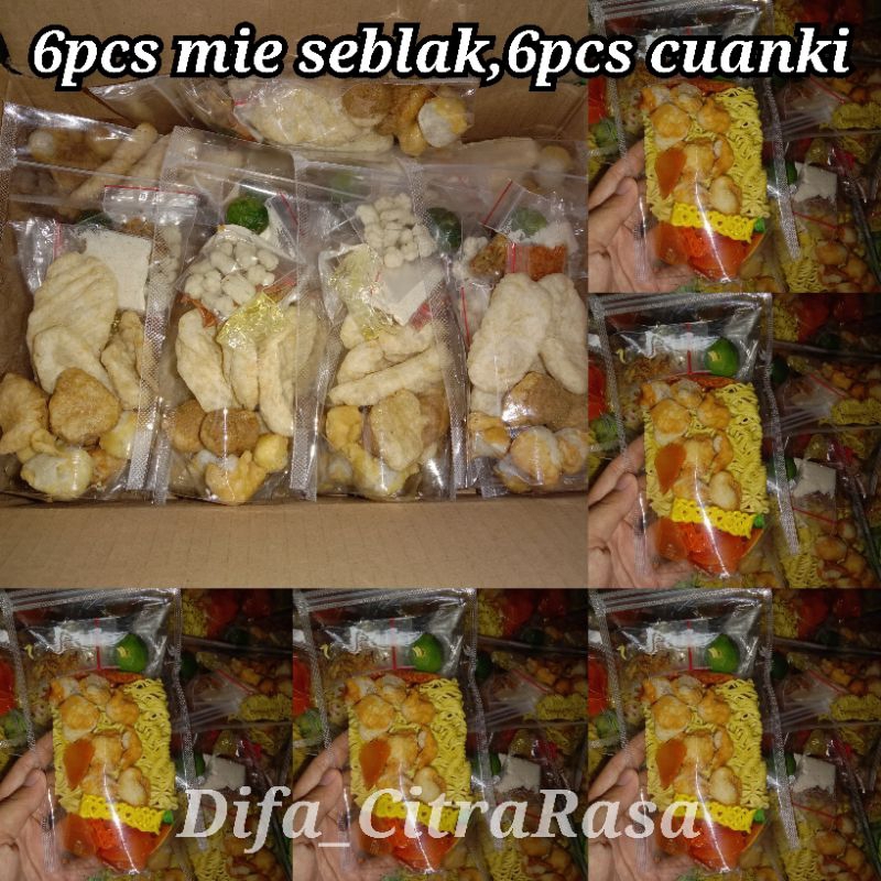 

6pcs cuanki,6pcs seblak mie