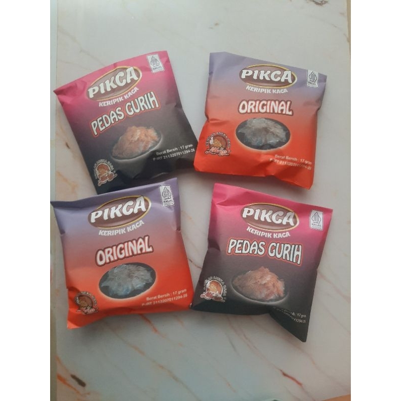 

keripik kaca isi mix