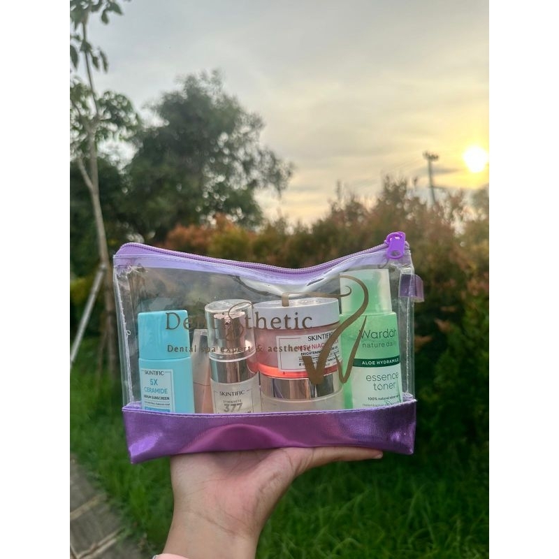 POUCH CUSTOM/Pouch Skincare Murah Unik Custom