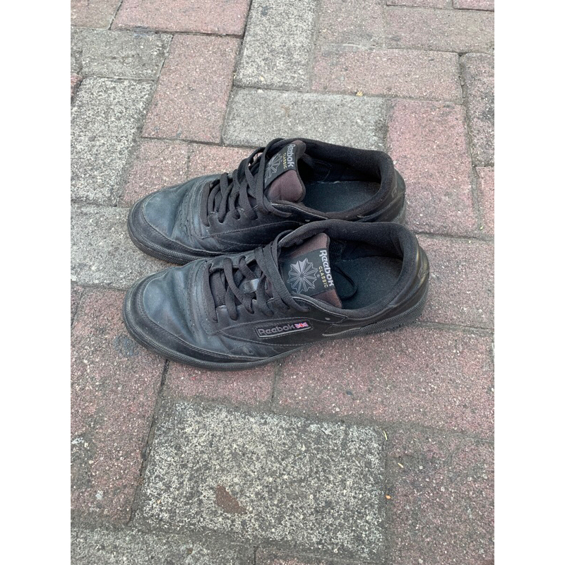reebok c85 fullblack