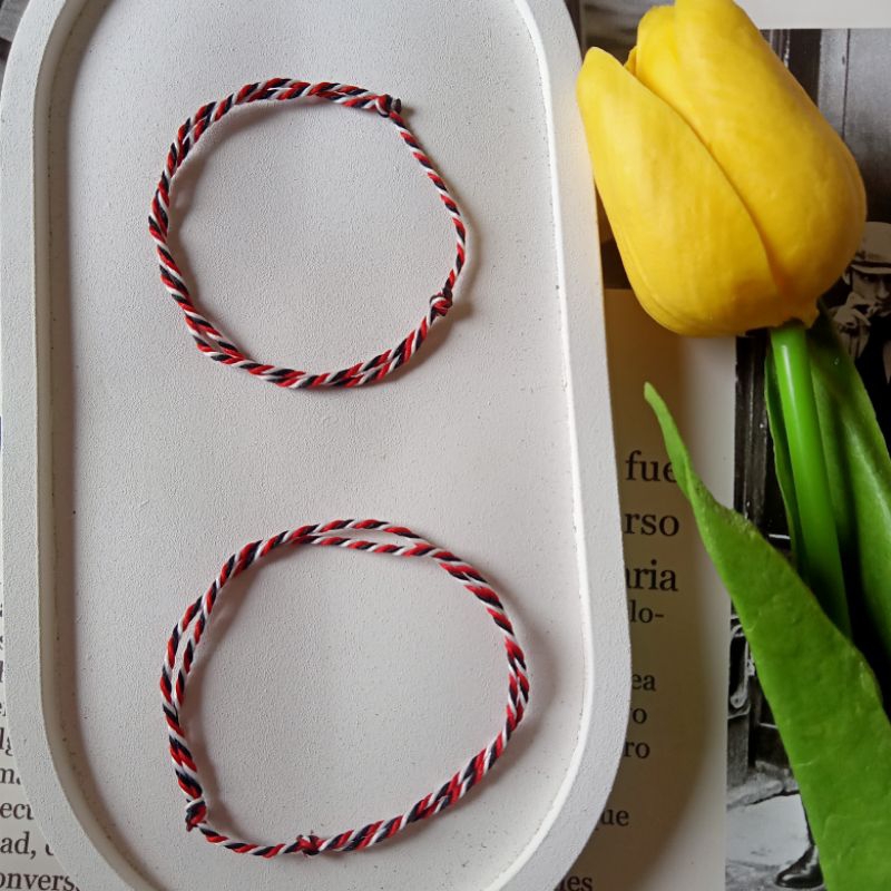 Gelang tridatu murah//gelang tridatu huruf abjad