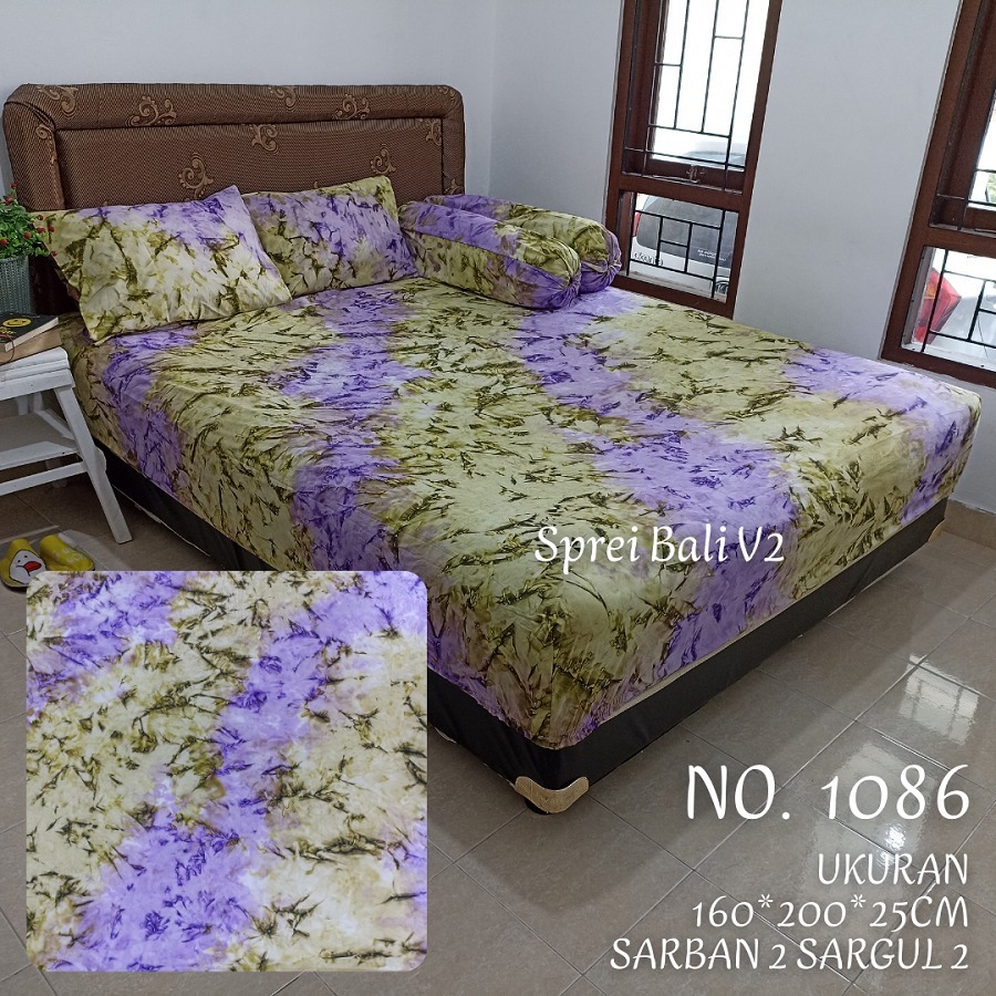 Sprei Bali Polos Size 160X200cm Tinggi 25 cm (BISA PILIH WARNA) Seprai Rayon Bali Terbaru Termurah 2