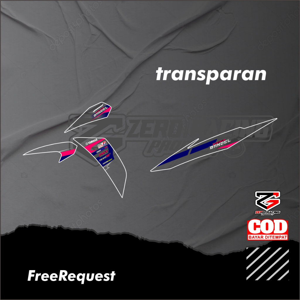 Striping Variasi Vega ZR - Striping Motor Yamaha Vega ZR